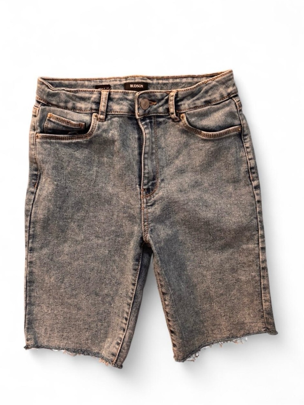 Hudson Jeans Girls  Washed Out Denim Shorts